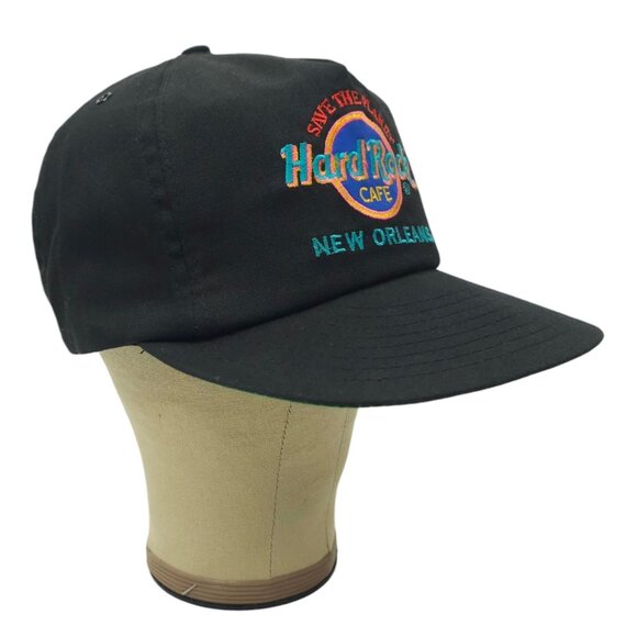 Hard Rock Cafe New Orleans Snapback Cap Trucker Baseball Hat Save The Planet - Picture 3 of 15